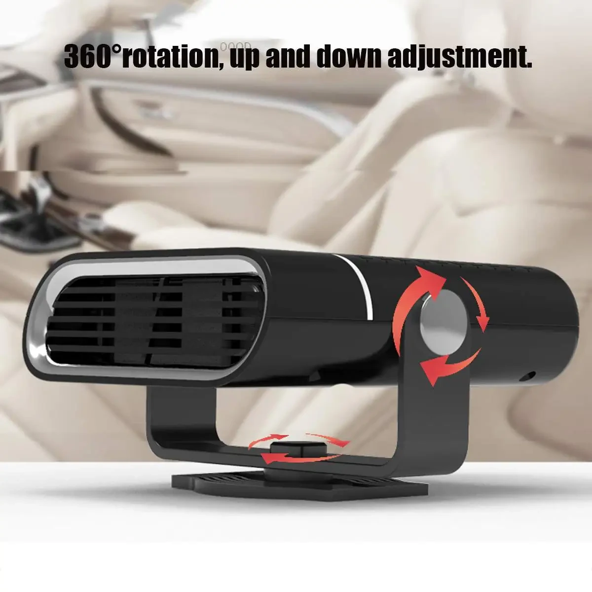 3-in-1 Car Heater & Defogger
