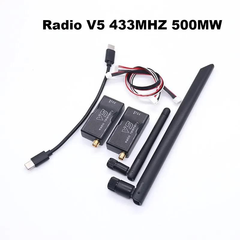 Radio Telemetry V5 Data Transmission Module 433915MHZ 500MW Radio UAV