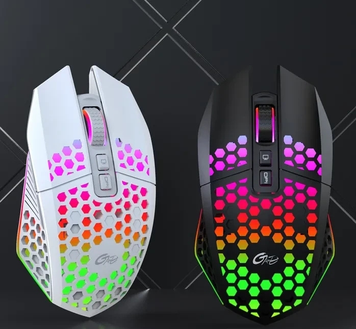 Wireless Silent Charging RGB Illuminated Mouse