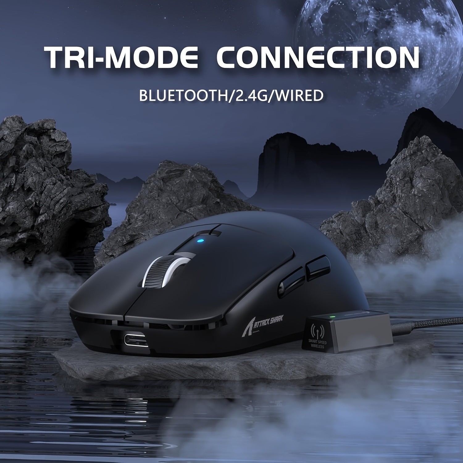 ATTACK SHARK R6 Wireless Gaming Mouse