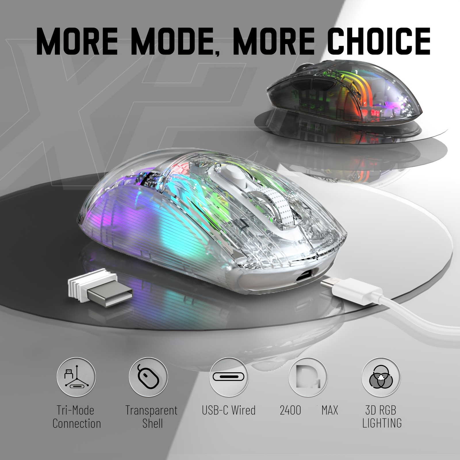 ATTACK SHARK X2 Wireless Gaming Mouse