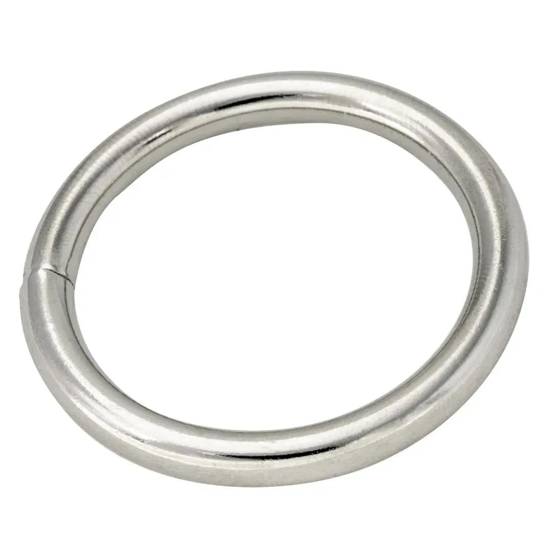 RING WELDED HEAVY DUTY NICKEL PLATED
