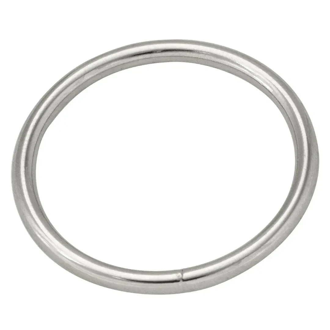 RING WELDED MEDIUM DUTY NICKEL PLATED