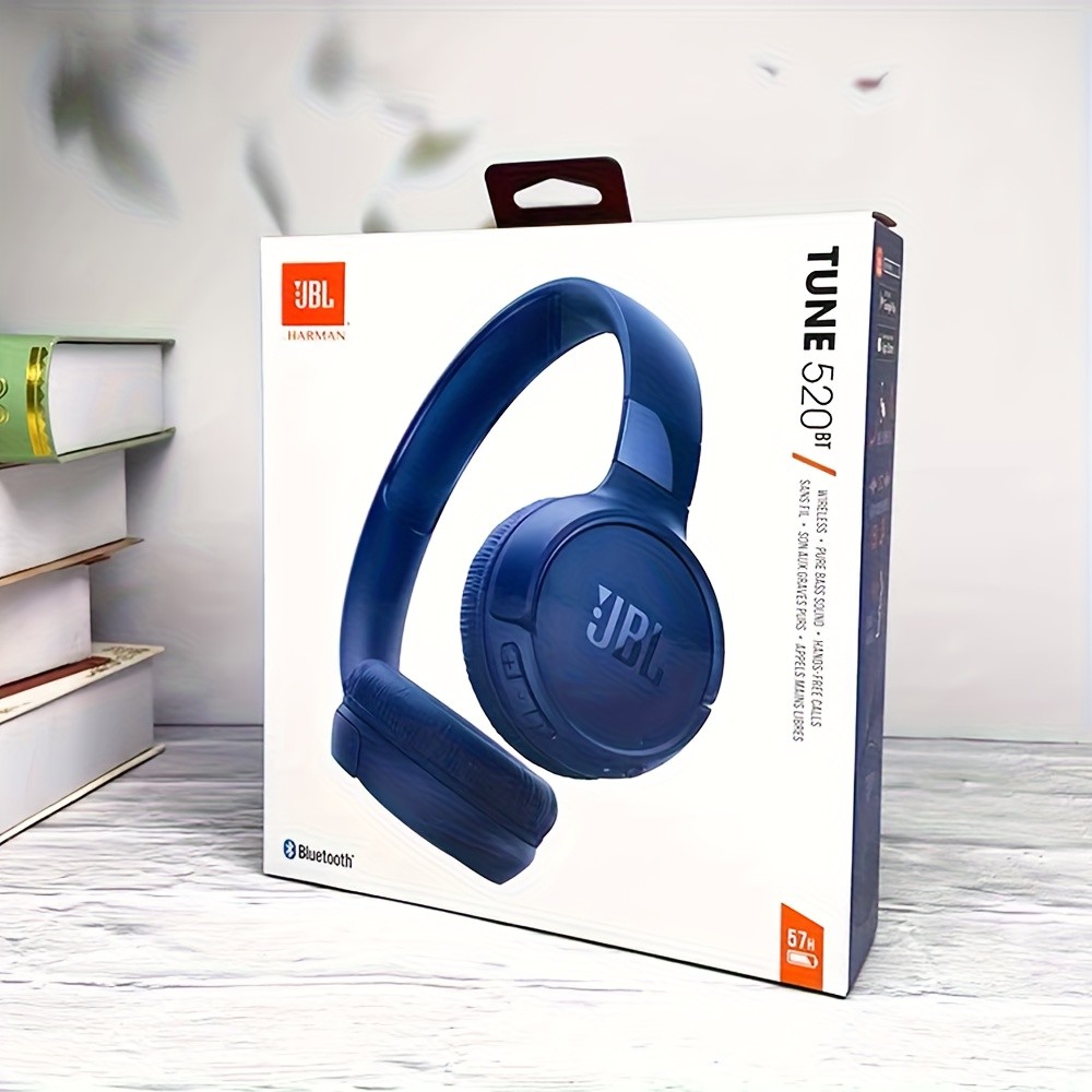 JBL Tune520BT Wireless Headphones  Pure Bass, Pure Freedom