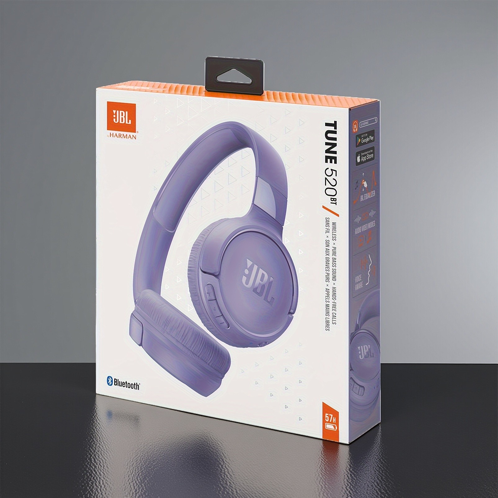 JBL Tune 520BT Wireless Headphones Pure Sound, Wireless Freedom