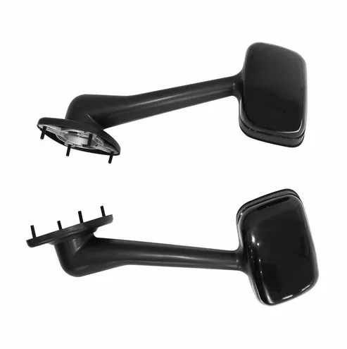 For 2008-2016 Freightliner Cascadia Pair Hood Mirrors Black Left Right Set