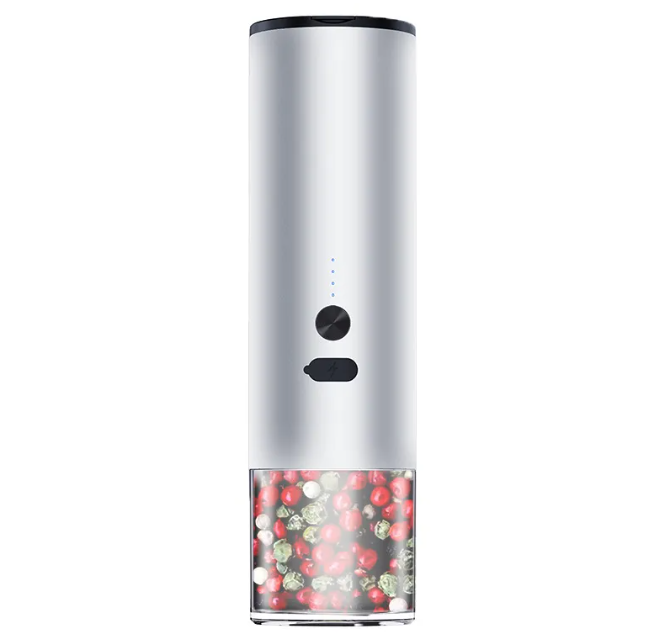 Electric Food Corn Soybean Salt and Pepper Grinder Mill Machine  Rechargeable LED Grinder Set