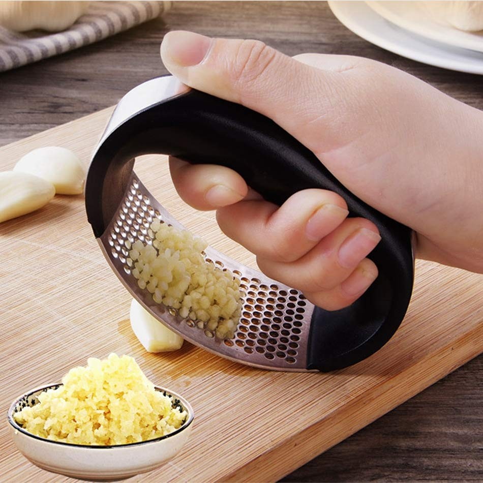 CrushEase Garlic Rocker  Effortless Garlic & Ginger Mincer
