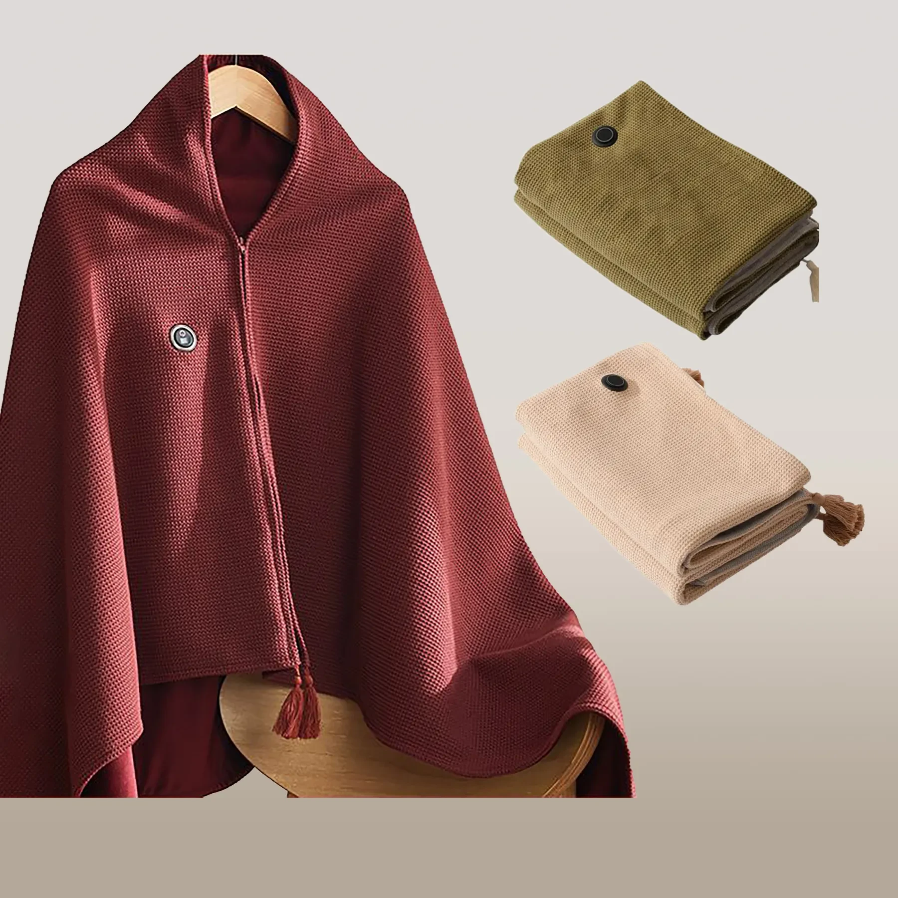 WarmWave Portable Heated Shawl Wrap