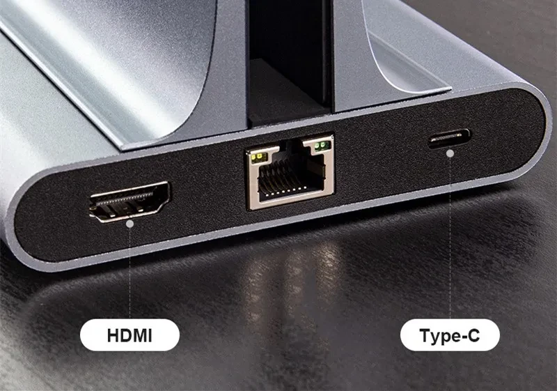 Luwei laptop UHB vertical stand type-c docking station