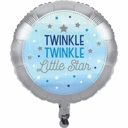 45cm Cheers Party Time 2 Sided Design Foil Balloon