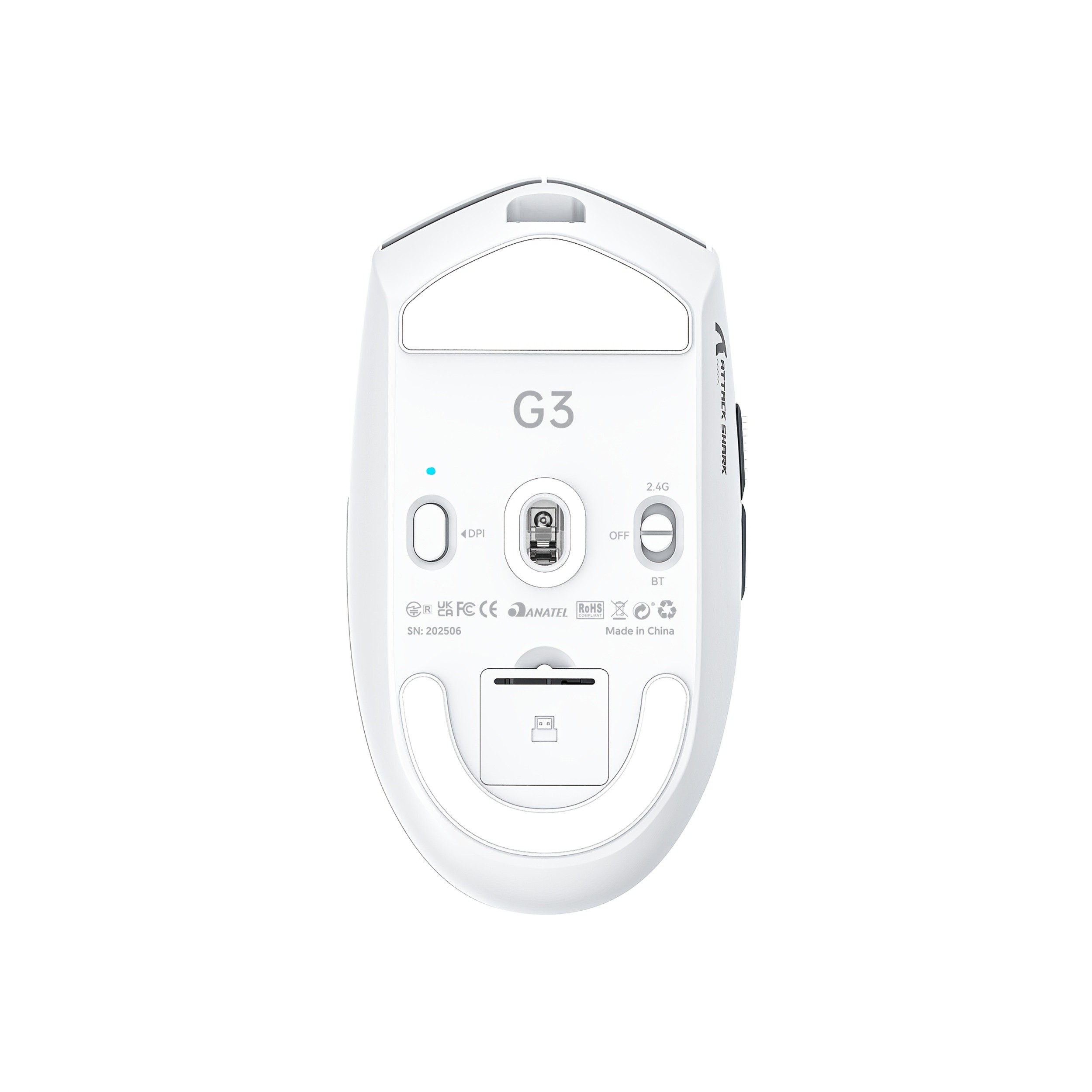 ATTACK SHARK G3 Tri-Mode Wireless Gaming Mouse  Ultimate Precision for NZ Gamers