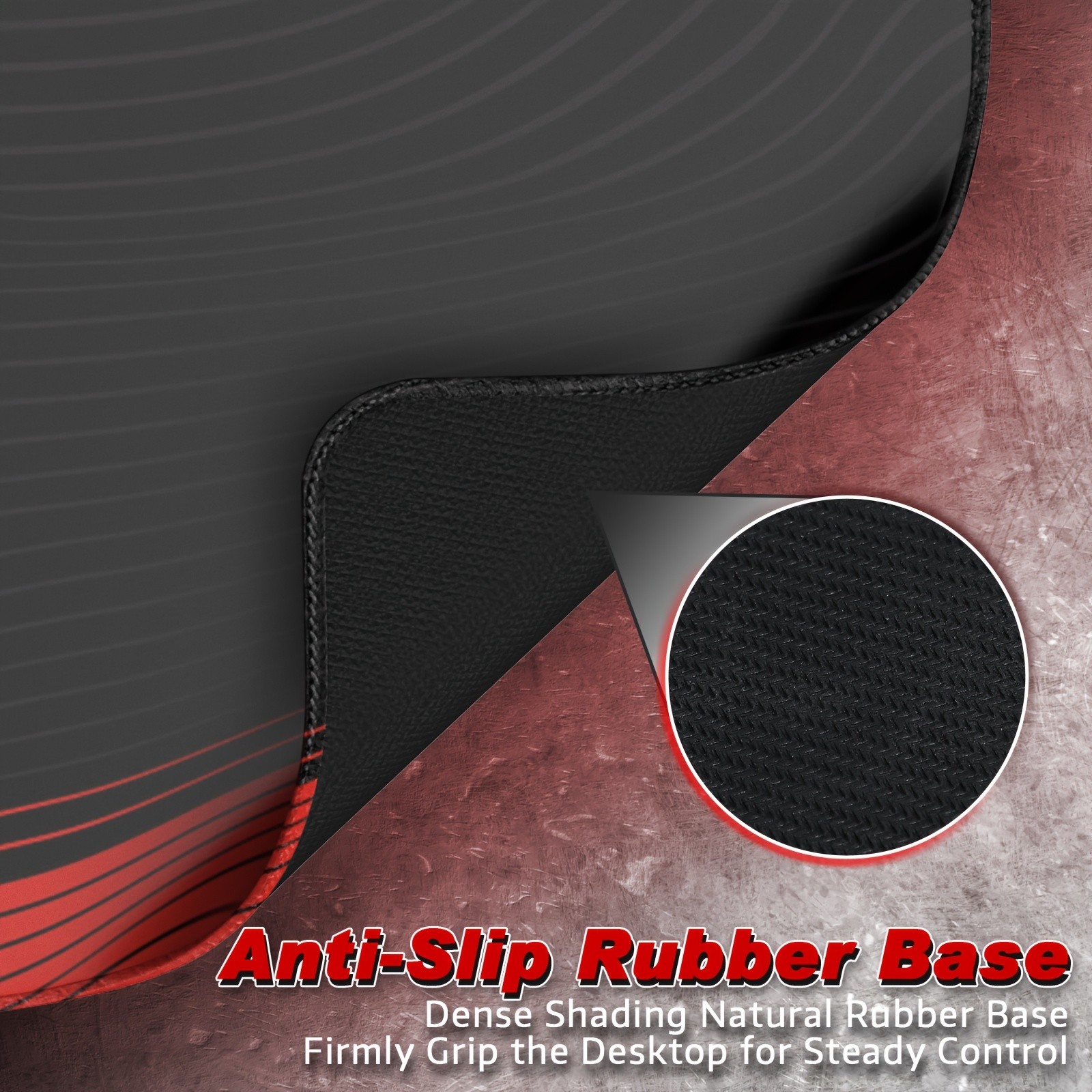 ATTACK SHARK CM02 Large Gaming Mouse Pad Precision, Comfort, and Style for NZ Desks