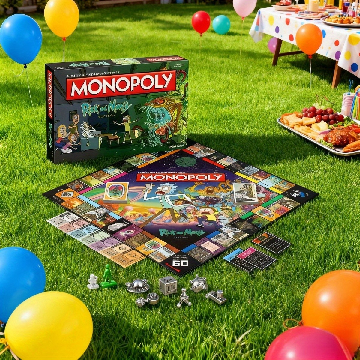 Hasbro Gaming Monopoly: Rick and Morty Edition