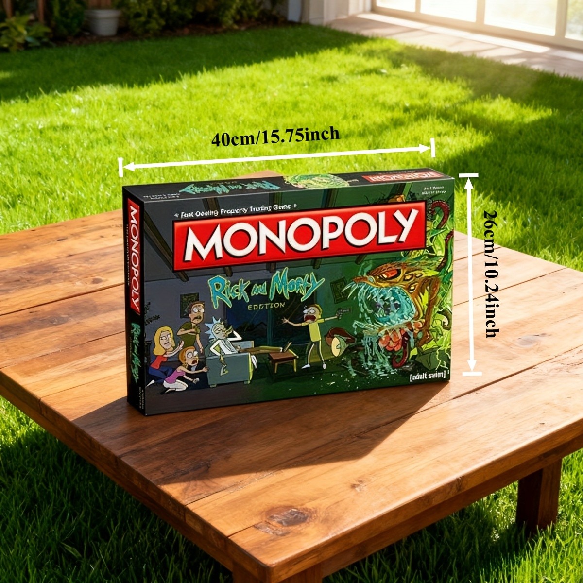 Hasbro Gaming Monopoly: Rick and Morty Edition