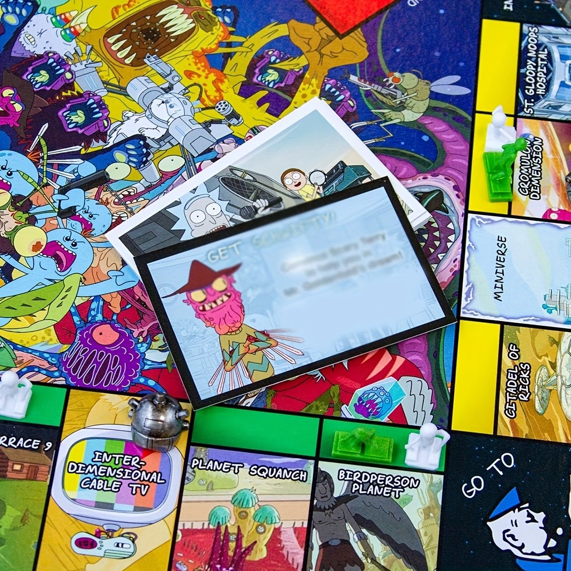 Hasbro Gaming Monopoly: Rick and Morty Edition