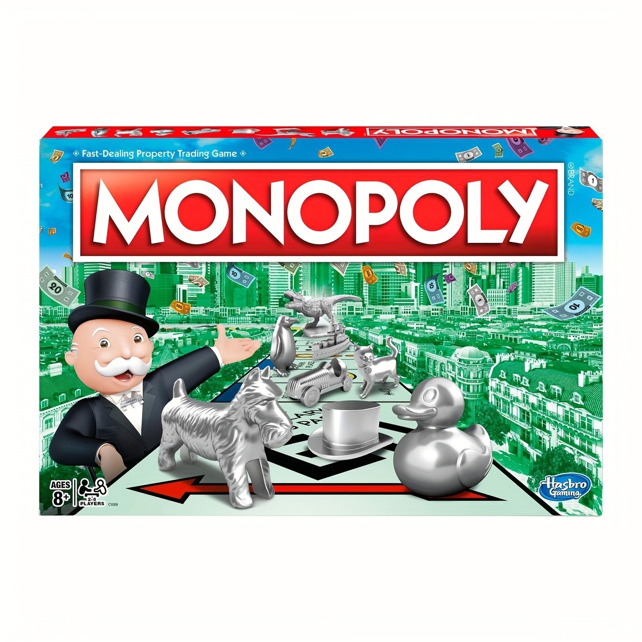 Hasbro Monopoly Game  Classic Family Board Game for 26 Players