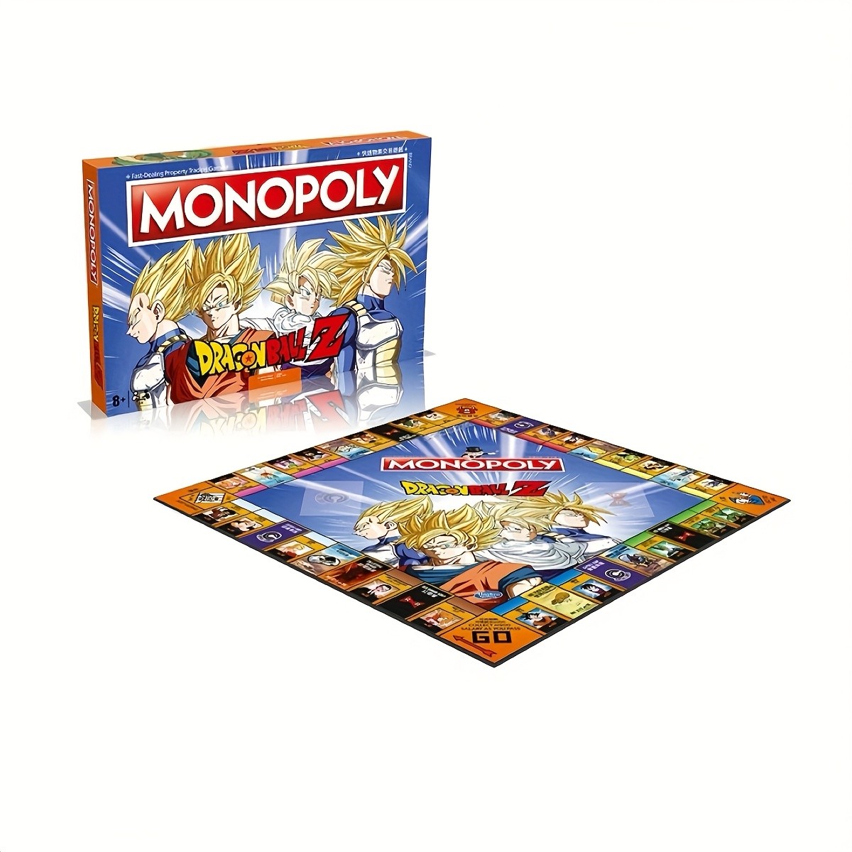 Hasbro Monopoly: Dragon Ball  High-Quality Party Board Game