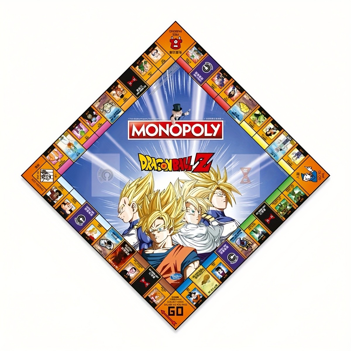 Hasbro Monopoly: Dragon Ball  High-Quality Party Board Game