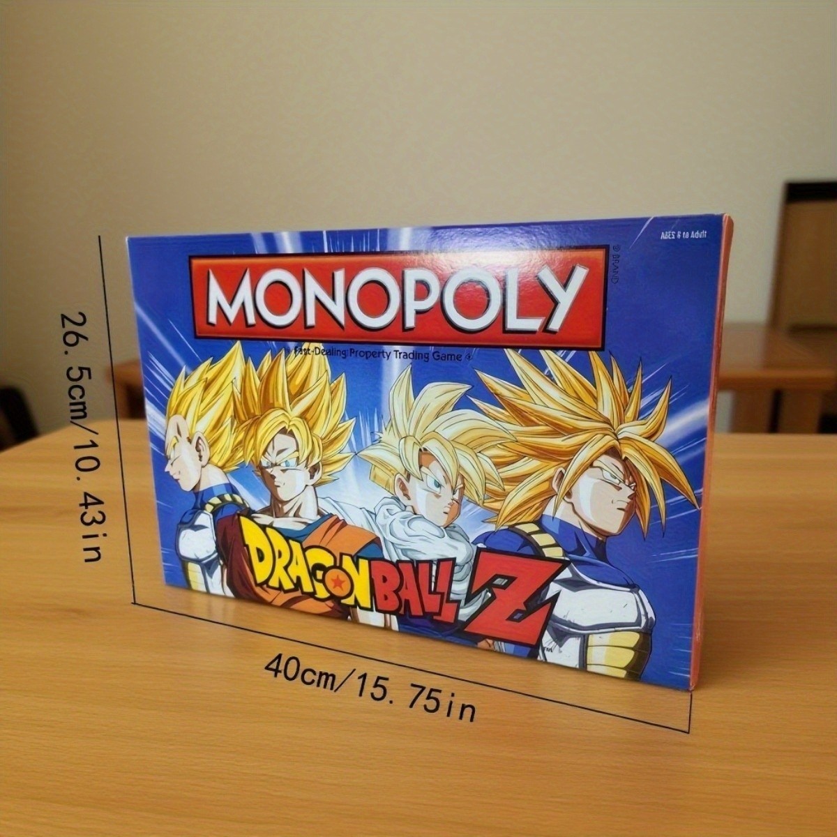 Hasbro Monopoly: Dragon Ball  High-Quality Party Board Game