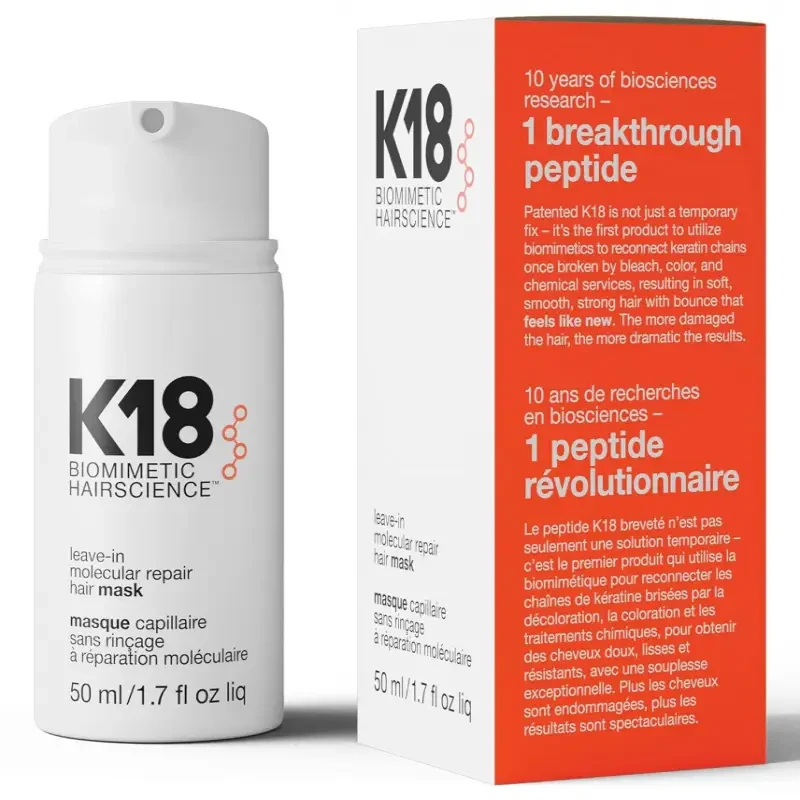 K18 Hair Mask for Dry Hair  Deep Moisture, Salon-Quality Repair in One Simple Step