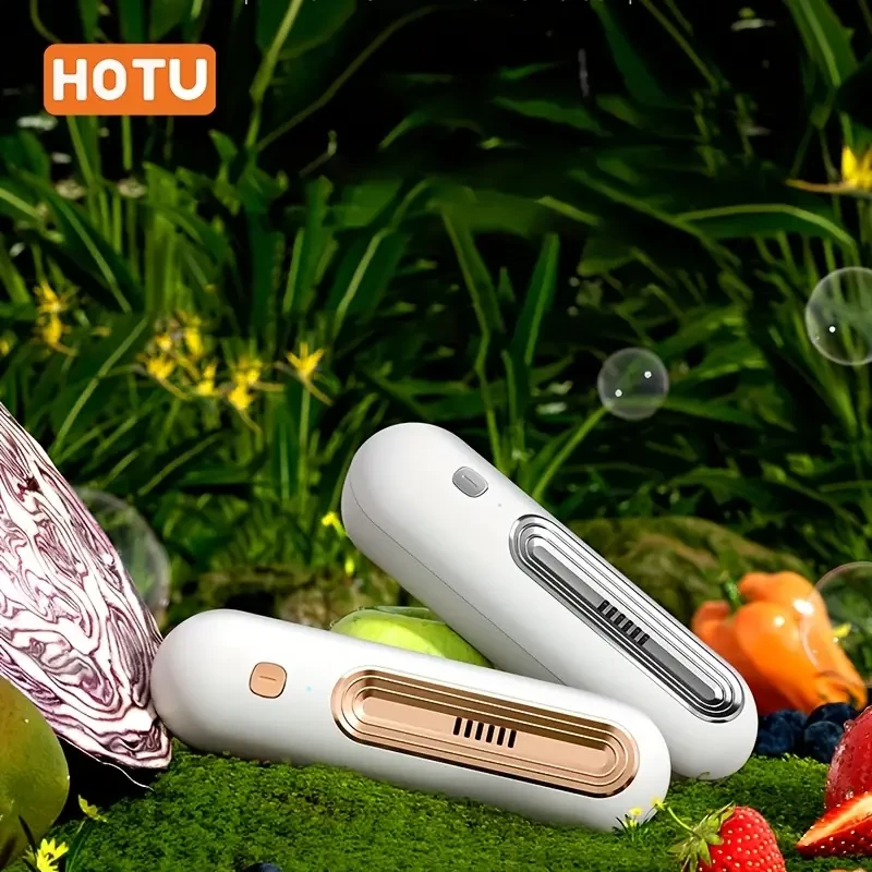 HOTU Kitchen Refrigerator Odor Remover  Portable USB-Powered Odor Neutralizer for Fresh & Clean Spaces