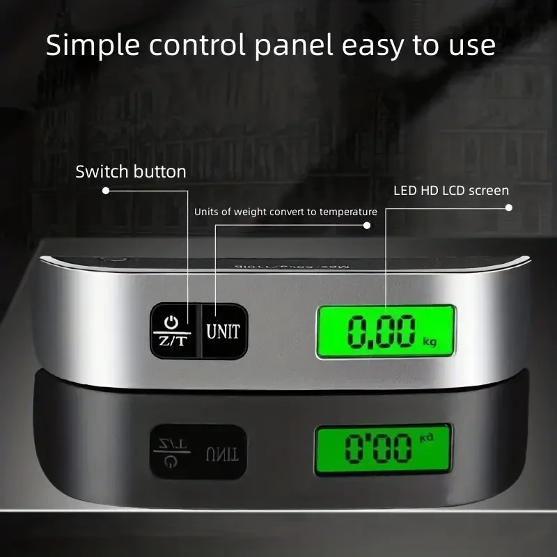 HOTU Portable Electronic Luggage Scale Your Reliable Travel Companion for Accurate Luggage Weight