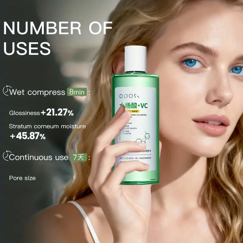 OPOSI Vitamin C & Salicylic Acid Toner  400ml Korean-Style Brightening & Clarifying Mist