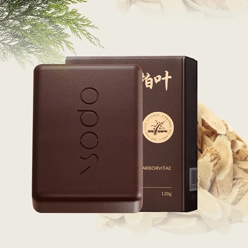 OPOSI Herbal Shampoo Bar 120g Deep Cleansing & Moisturising Solid Shampoo