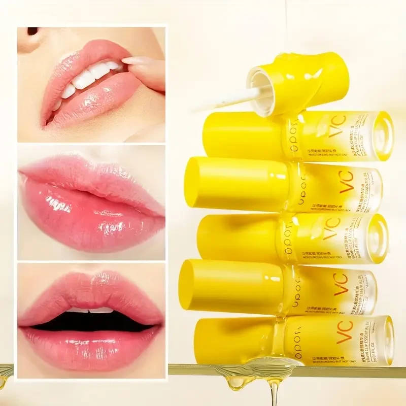 OPOSI Vitamin C Lip Essence Oil  Moisturising, Glossy & Nourishing Lip Care