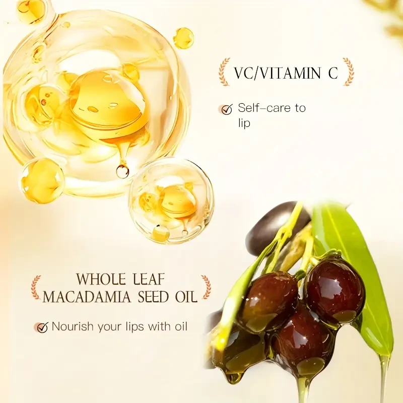 OPOSI Vitamin C Lip Essence Oil  Moisturising, Glossy & Nourishing Lip Care