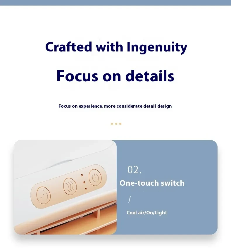 Spray Small Air Conditioner Fan Household Mini