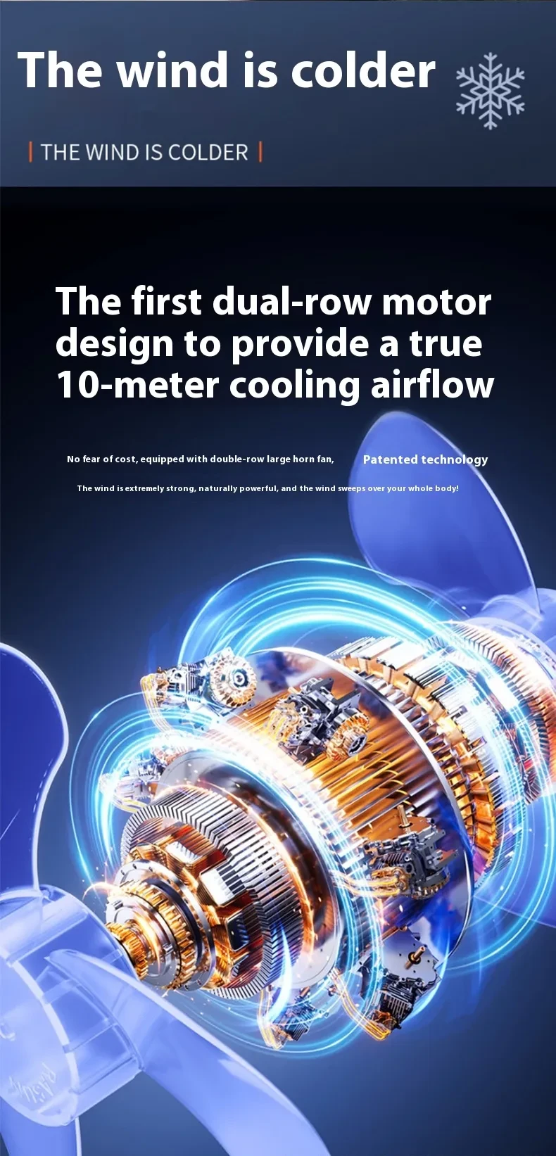 Shaking Head Outdoor Fan Portable Led Charging Light Solar Panel