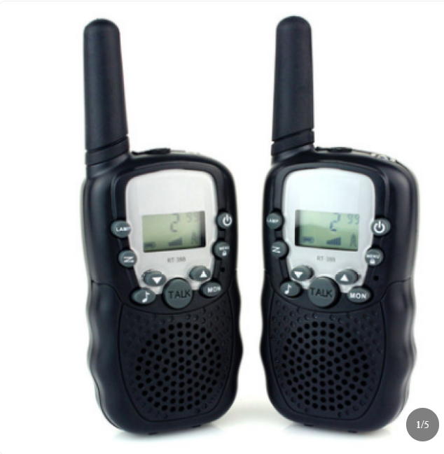 2pcs Children's toy walkie talkie