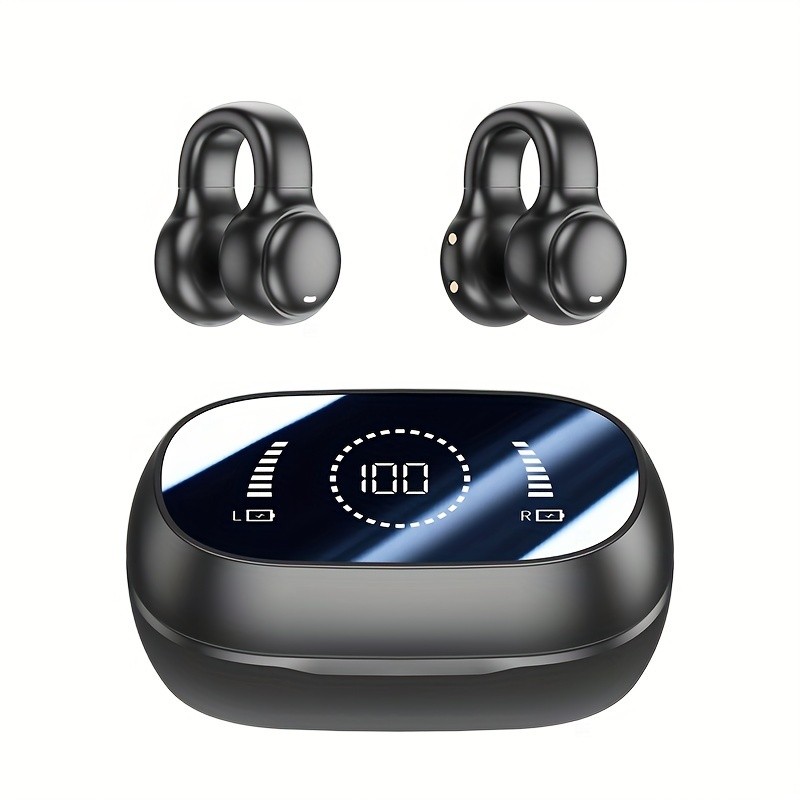 GENAI M47 Earbud Headphones Compact Wireless Earbuds with ANC & Long Endurance