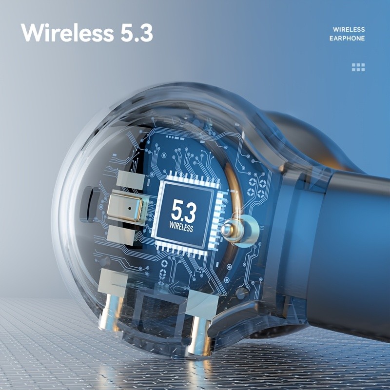 GENAI M47 Earbud Headphones Compact Wireless Earbuds with ANC & Long Endurance