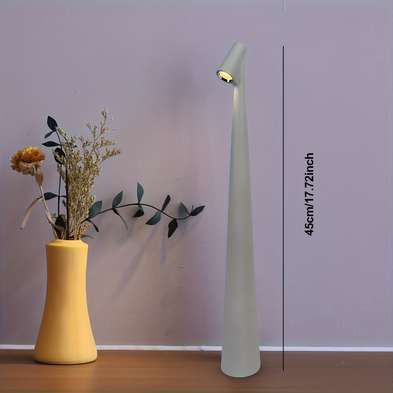 GENAI Rechargeable Cordless LED Desk Lamp Portable, Modern & Effortlessly Bright Anywhere