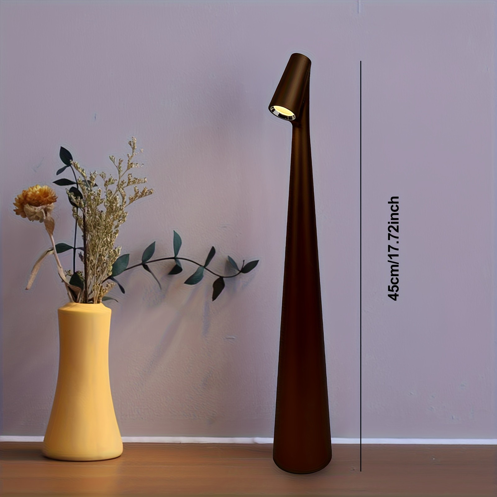 GENAI Rechargeable Cordless LED Desk Lamp Portable, Modern & Effortlessly Bright Anywhere