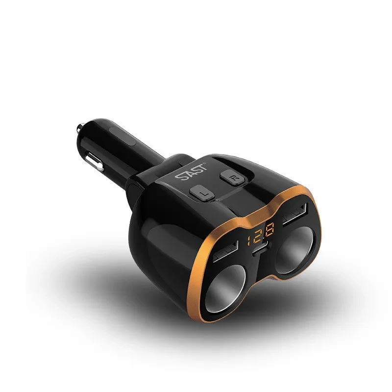 Senko M96 One For Two Car Charger One Point Two Cigarette Lighter