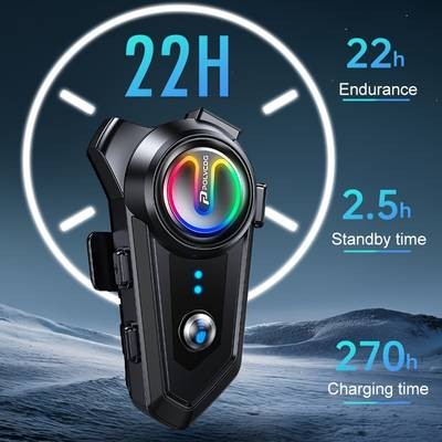 POLVCDG Motorcycle Helmet Wireless Headset  Ride Smarter, Safer & Fully Connected