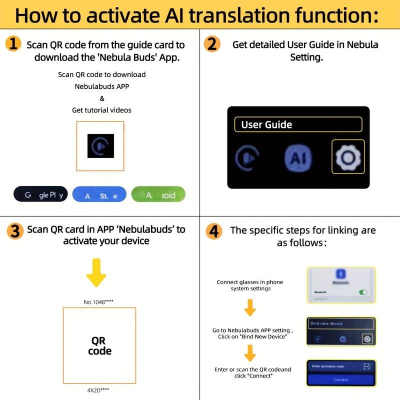 LIFEBEE AI Translation Glasses  Smart Wireless Eyewear for Language, Travel & Outdoor Lifestyle