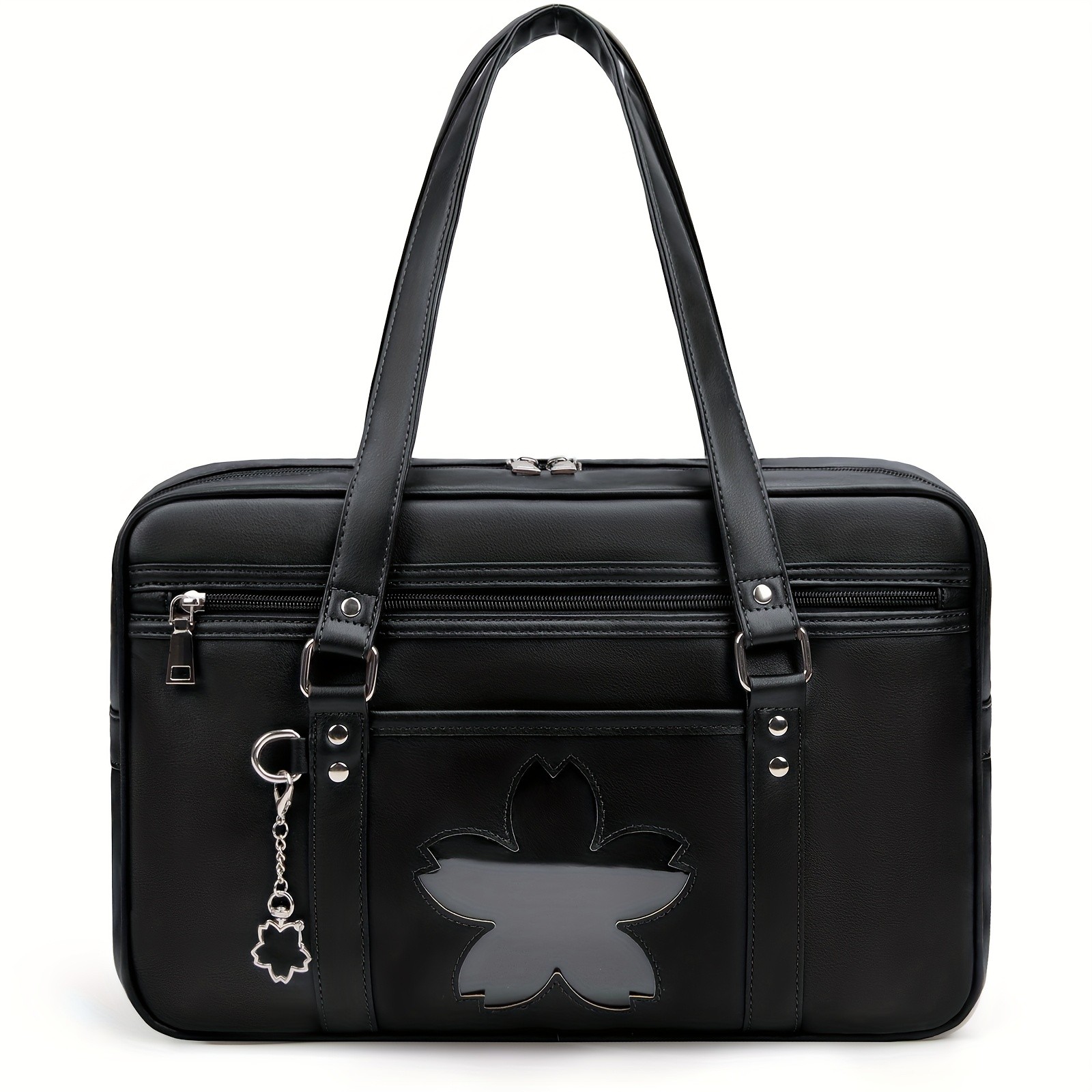 NUBILY Large Capacity Boston Bag Stylish, Durable & TSA-Compliant for Middle & High School Students