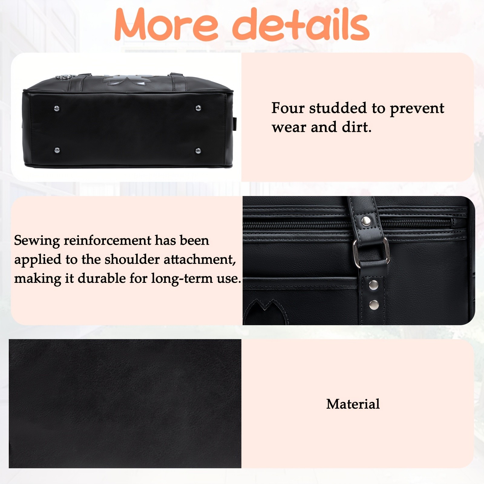 NUBILY Large Capacity Boston Bag Stylish, Durable & TSA-Compliant for Middle & High School Students