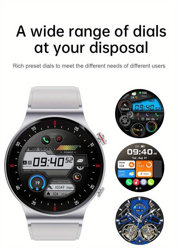 LIGE Smart Watch  Stylish, Lightweight & Packed With Smart Performance