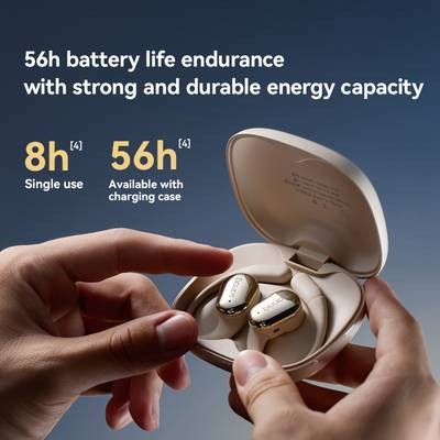SANAG C16S TWS Wireless Earbuds HiFi Open-Back Sound, Smart Touch Control & All-Day Comfort