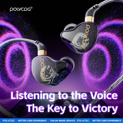 POLVCDG Gaming-Themed Wired Headphones  Stereo Sound, Comfortable Fit & High-Clarity Calls
