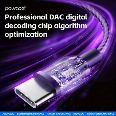 POLVCDG Gaming-Themed Wired Headphones  Stereo Sound, Comfortable Fit & High-Clarity Calls