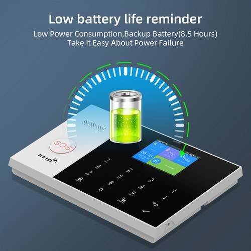 PGST 4G Wireless Home Security Touchscreen Alarm System  Smart Protection, Fast Alerts & Complete Home Safety