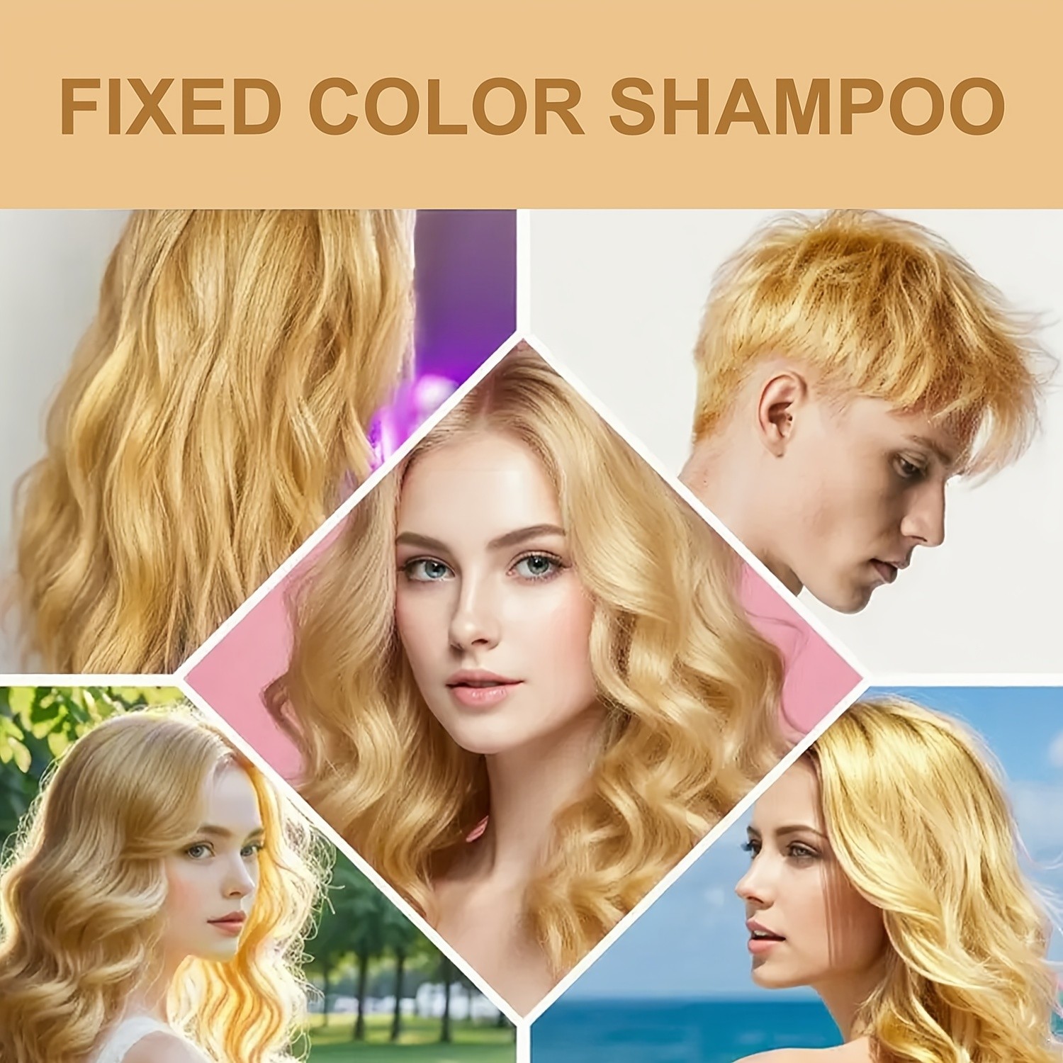 SUMAX Blonde Fixed Color Shampoo 200ml Long-Lasting Color Protection & Nourishing Care for Dyed Blonde Hair