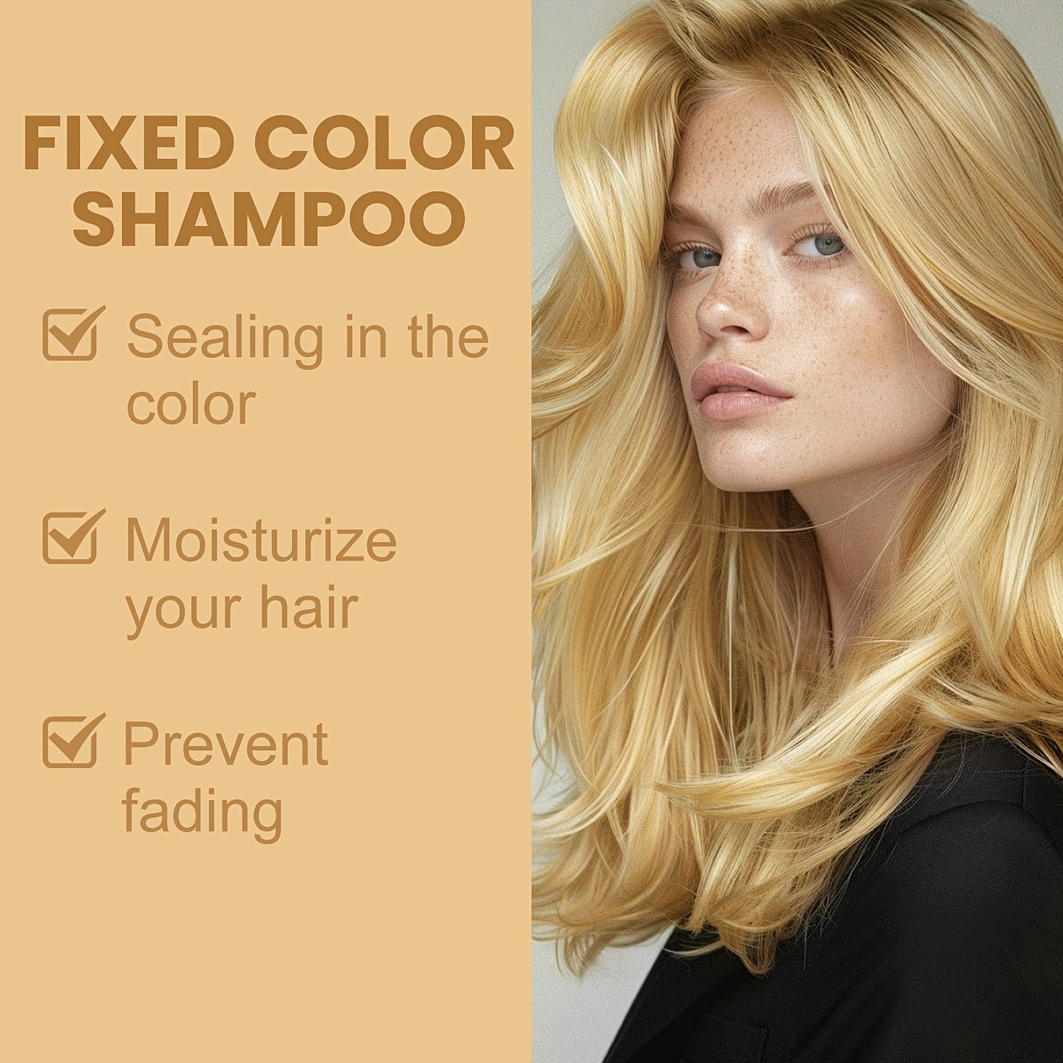 SUMAX Blonde Fixed Color Shampoo 200ml Long-Lasting Color Protection & Nourishing Care for Dyed Blonde Hair